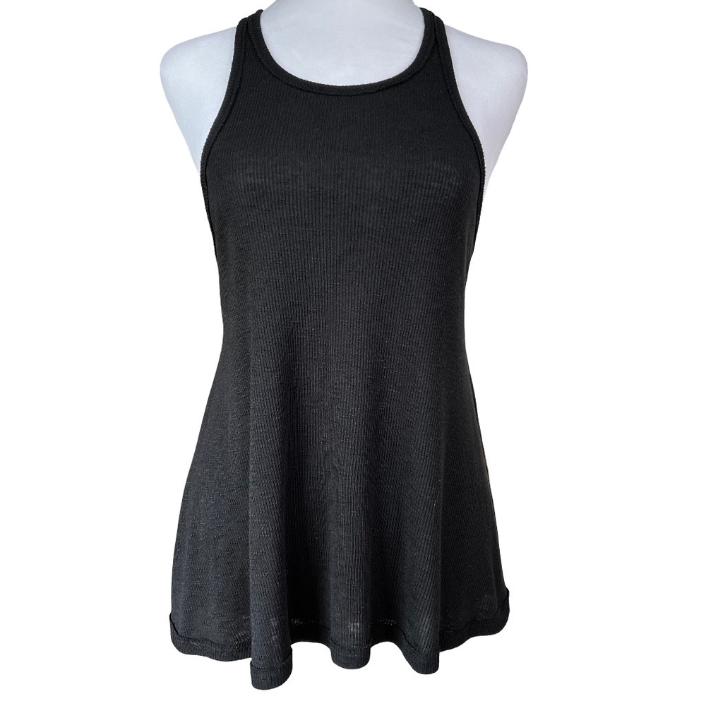 Free People  A Line Long Beach Tank Top Size Small - Picture 4 of 13